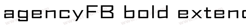 agencyFB bold extend字体转换 agencyFB bold extend字体转换